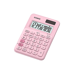Calculadora Casio Hogar 10 Dígitos Rosada