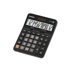 Calculadora Practica Casio 12 Dígitos Negra 