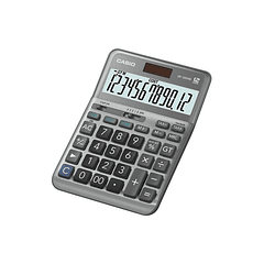 Calculadora De Escritorio Casio Gris 