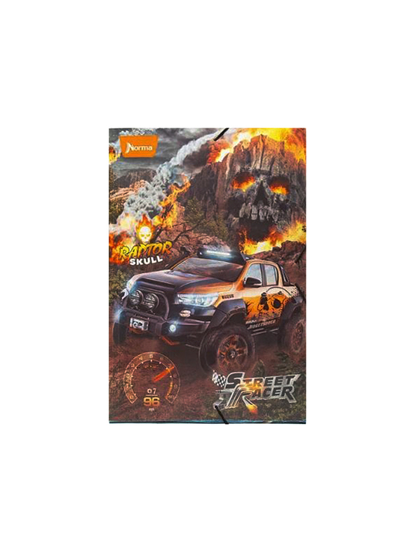 Carpeta Plástica Street Racer  3