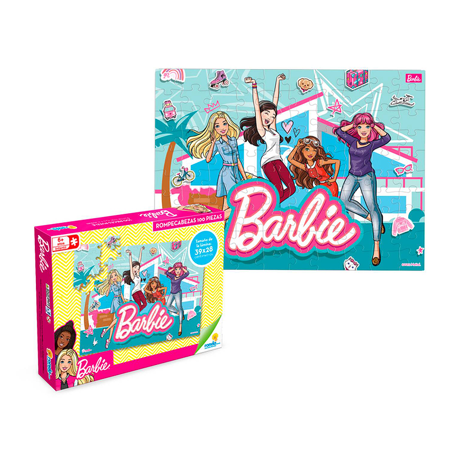 Rompecabezas X 100 Piezas Barbie  1
