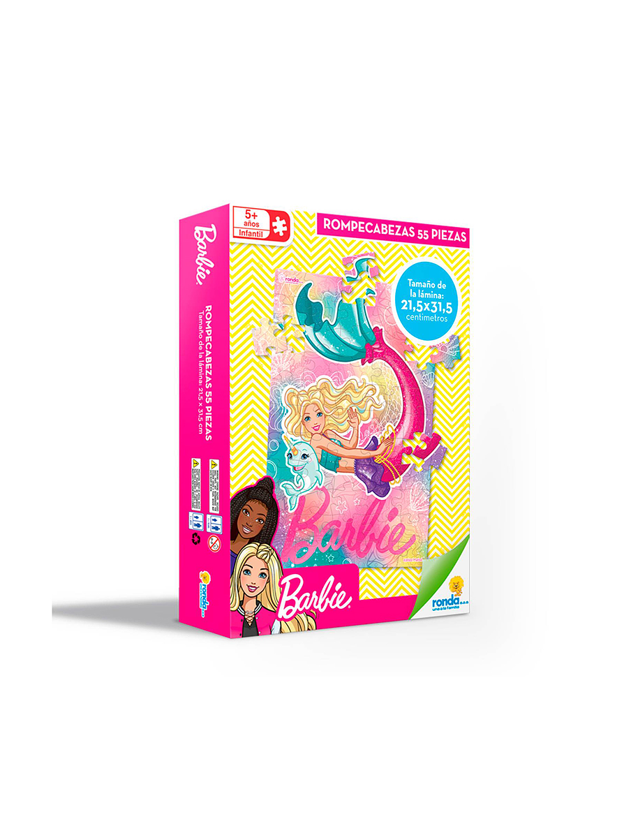 Rompecabezas X 55 Piezas Barbie  1