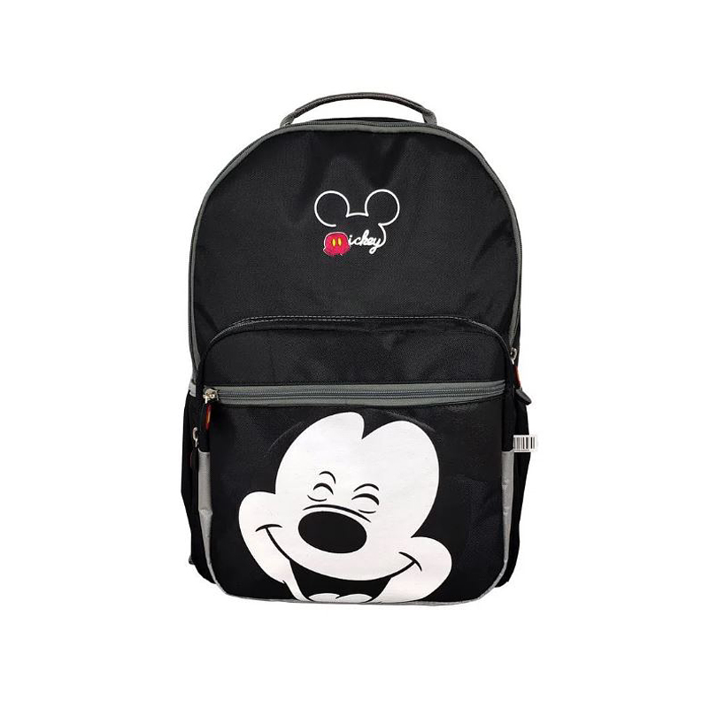 Morral Puff Printing Mickey Mouse Negro