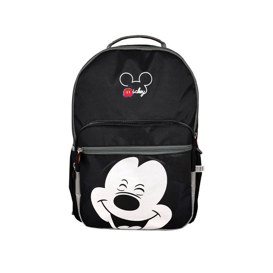 Morral Puff Printing Mickey Mouse Negro 1