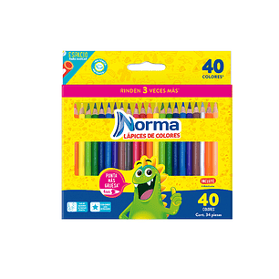 Colores Norma X 34 Unidades