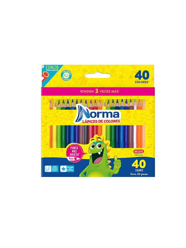 Colores Norma X 34 Unidades 1