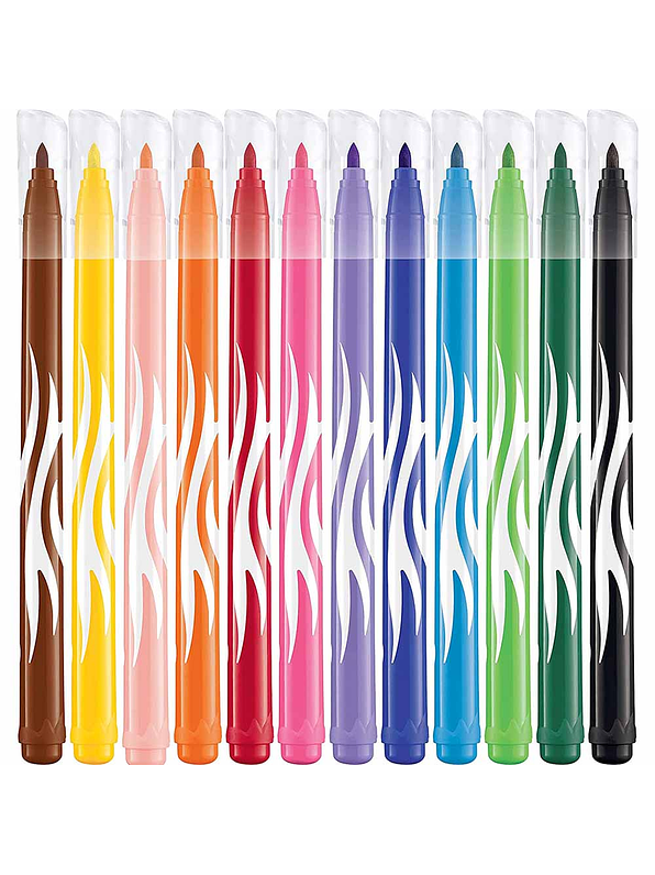 Plumones Maped Color`sPeps Jungle X 12 Unidades 2