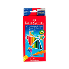 Colores Triangulares Faber-Castell X 12 Unidades