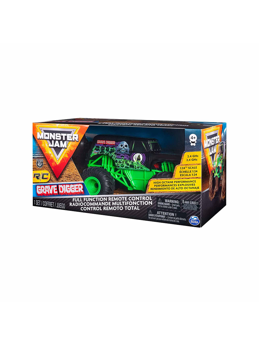 Monster Jam RC 1:24 Grave Digger  2