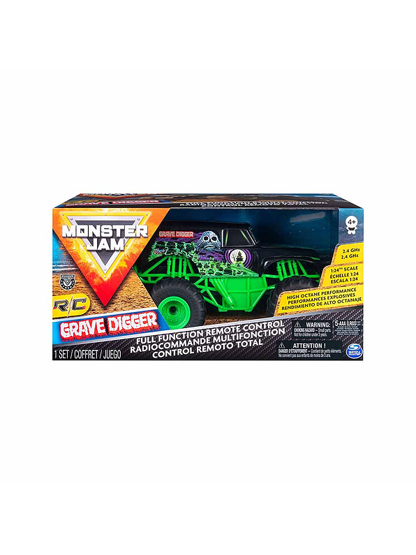 Monster Jam RC 1:24 Grave Digger  3