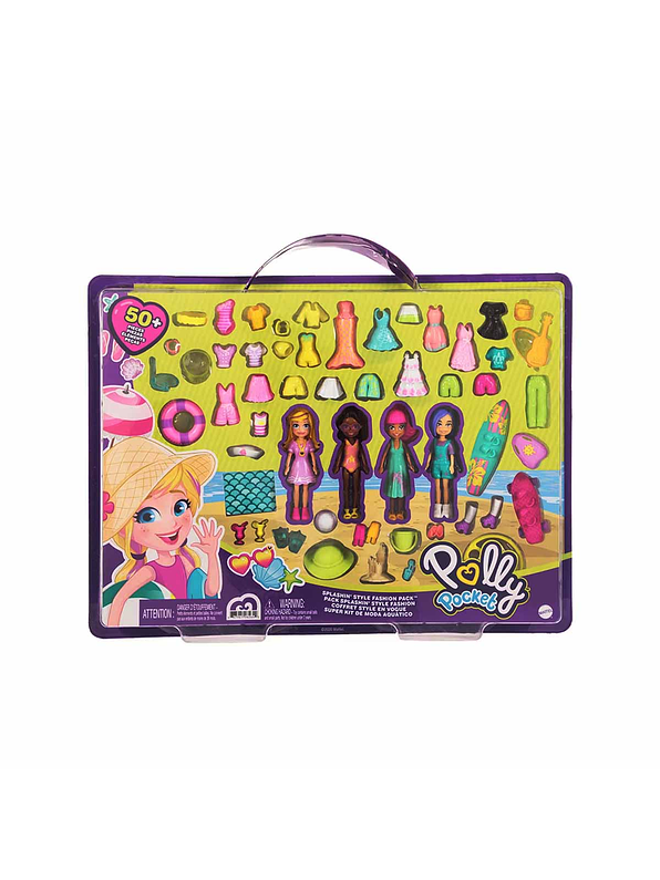 Polly Pocket Super Colección Acuática De Modas 1