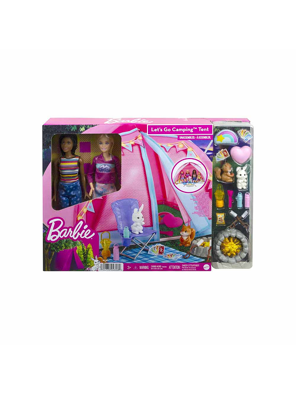 Barbie Lets Go Camping Tent 2