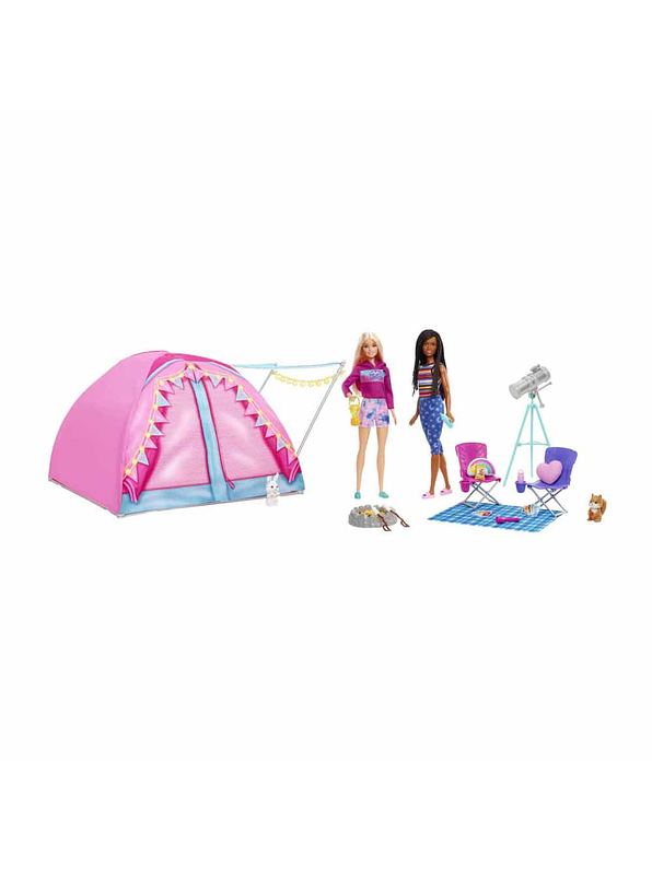 Barbie Lets Go Camping Tent 5