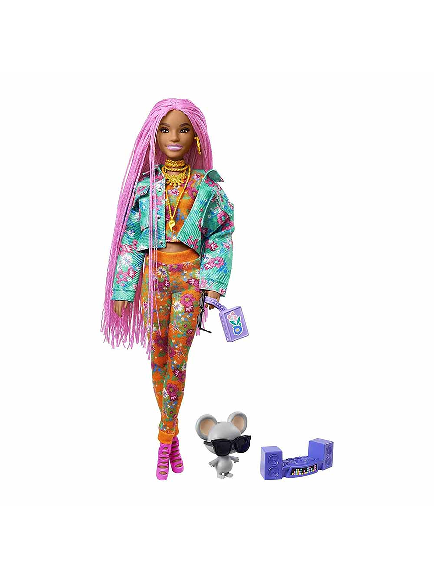 Barbie Extra Cabello Rosa 1