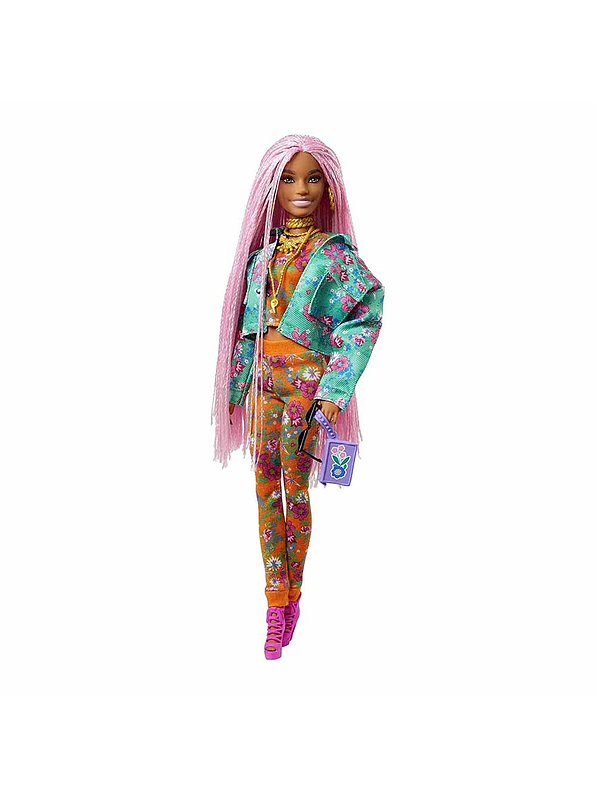 Barbie Extra Cabello Rosa 3