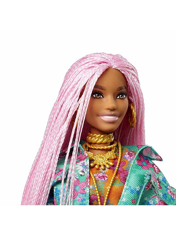 Barbie Extra Cabello Rosa 4