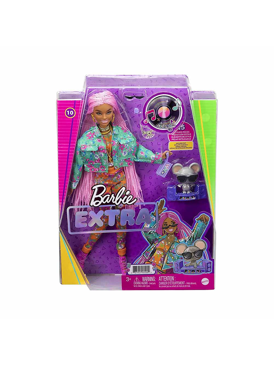 Barbie Extra Cabello Rosa 2