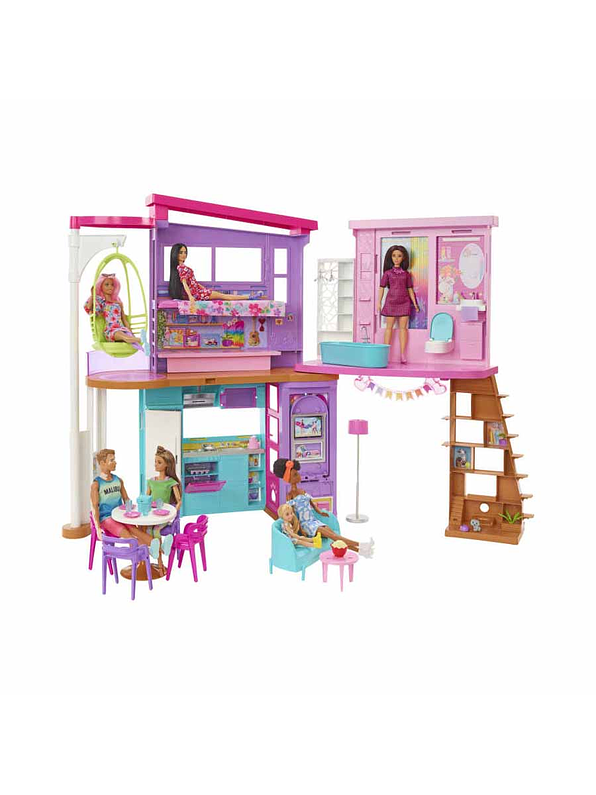 Conjunto De Juego Casa De Vacaciones De Barbie 1
