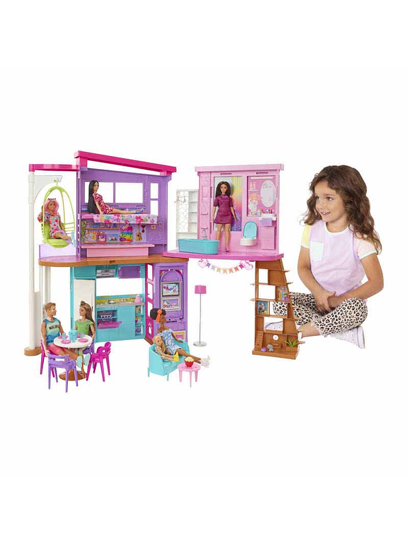 Conjunto De Juego Casa De Vacaciones De Barbie 3