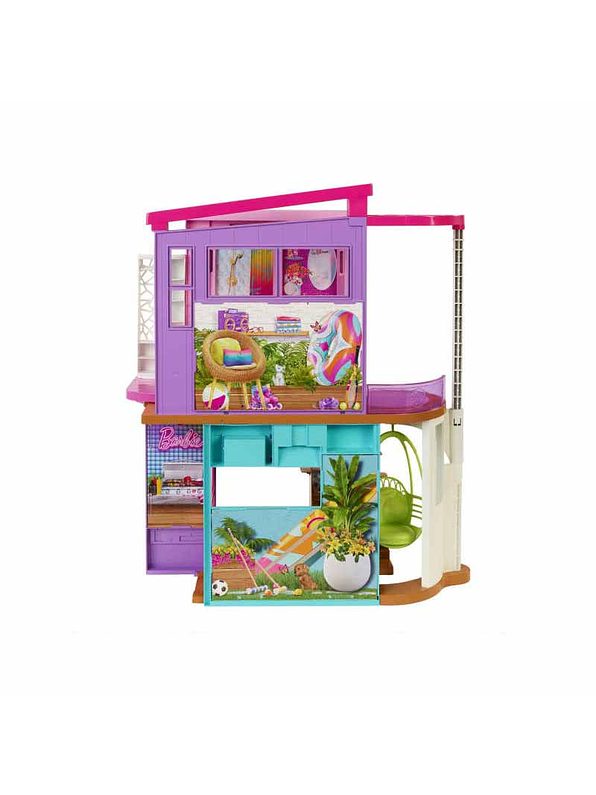 Conjunto De Juego Casa De Vacaciones De Barbie 4