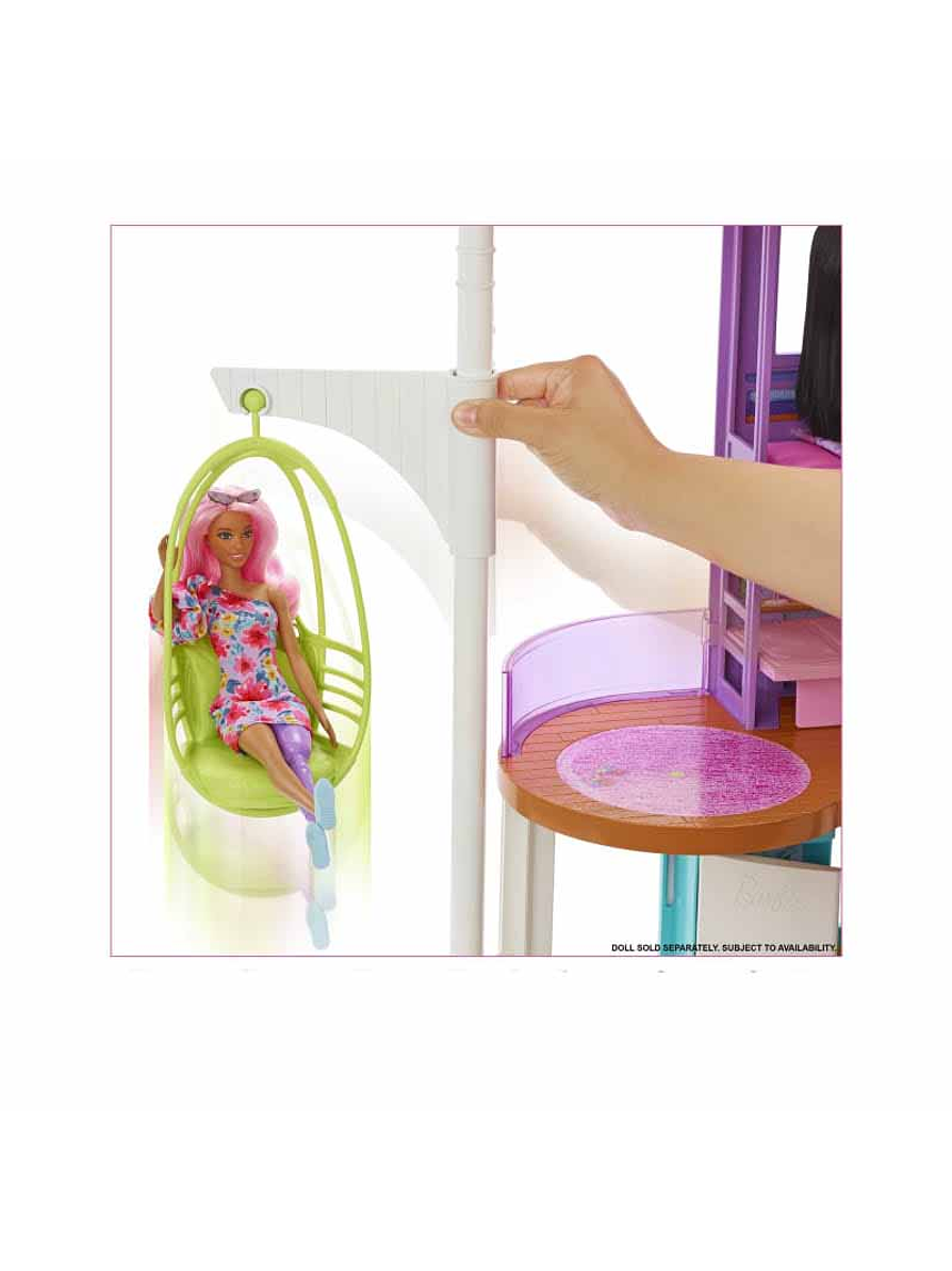 Conjunto De Juego Casa De Vacaciones De Barbie 5