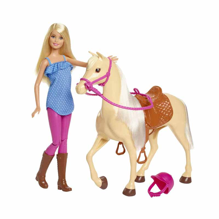 Barbie Caballo Con Muñeca 1