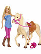 Barbie Caballo Con Muñeca - Miniatura 1