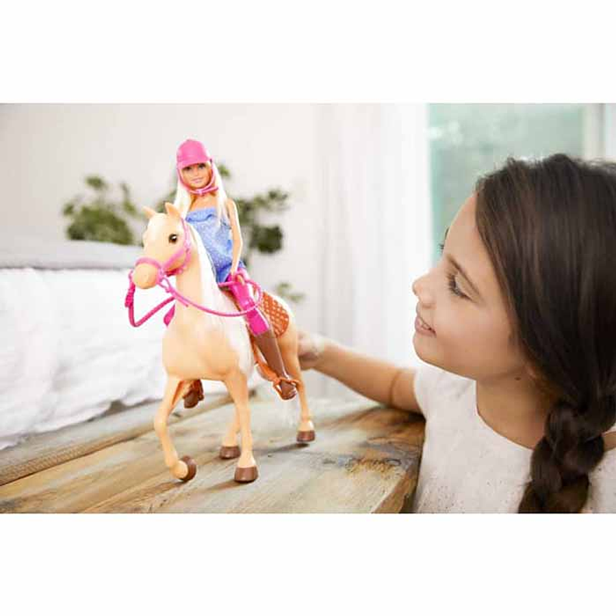 Barbie Caballo Con Muñeca 3