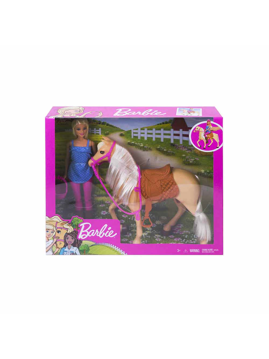 Barbie Caballo Con Muñeca 2
