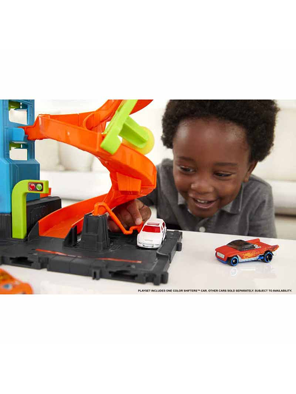 Hot Wheels Mega Torre De Lavado De Coches 2