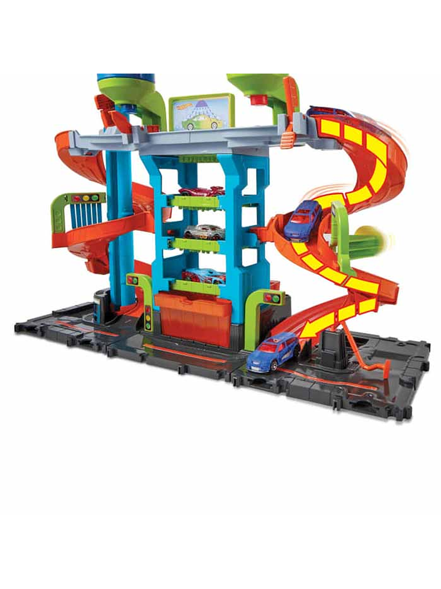 Hot Wheels Mega Torre De Lavado De Coches 6