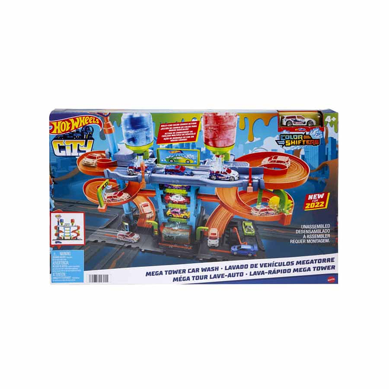 Hot Wheels Mega Torre De Lavado De Coches 3