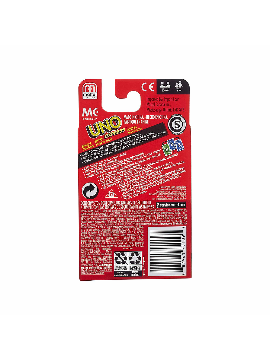 Game Uno Express 4