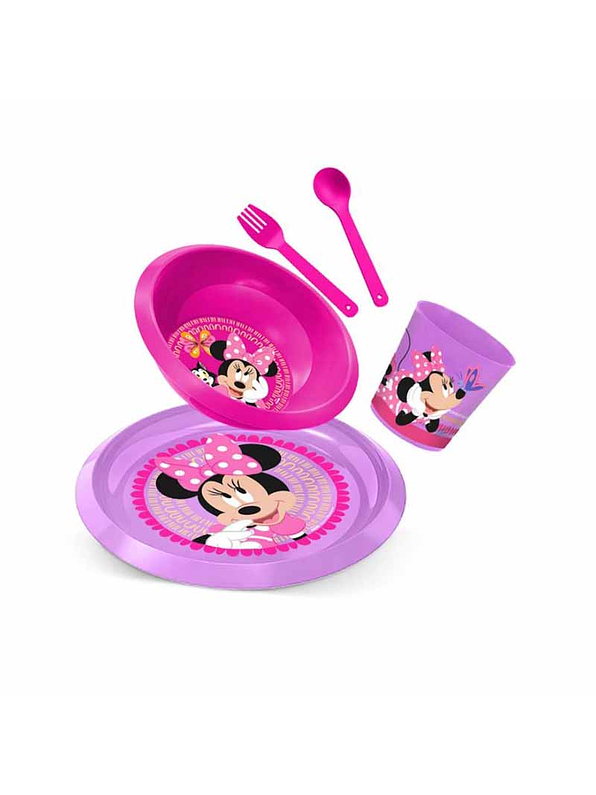 Vajilla Minnie X 5 Piezas 1