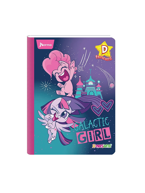 Cuaderno Cosido Norma Bebés Llorones / Stitch / Pony 100 Hojas Cuadritos B 1