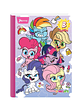 Cuaderno Cosido Norma Bebés Llorones / Stitch / Pony 100 Hojas Cuadritos B - Miniatura 4
