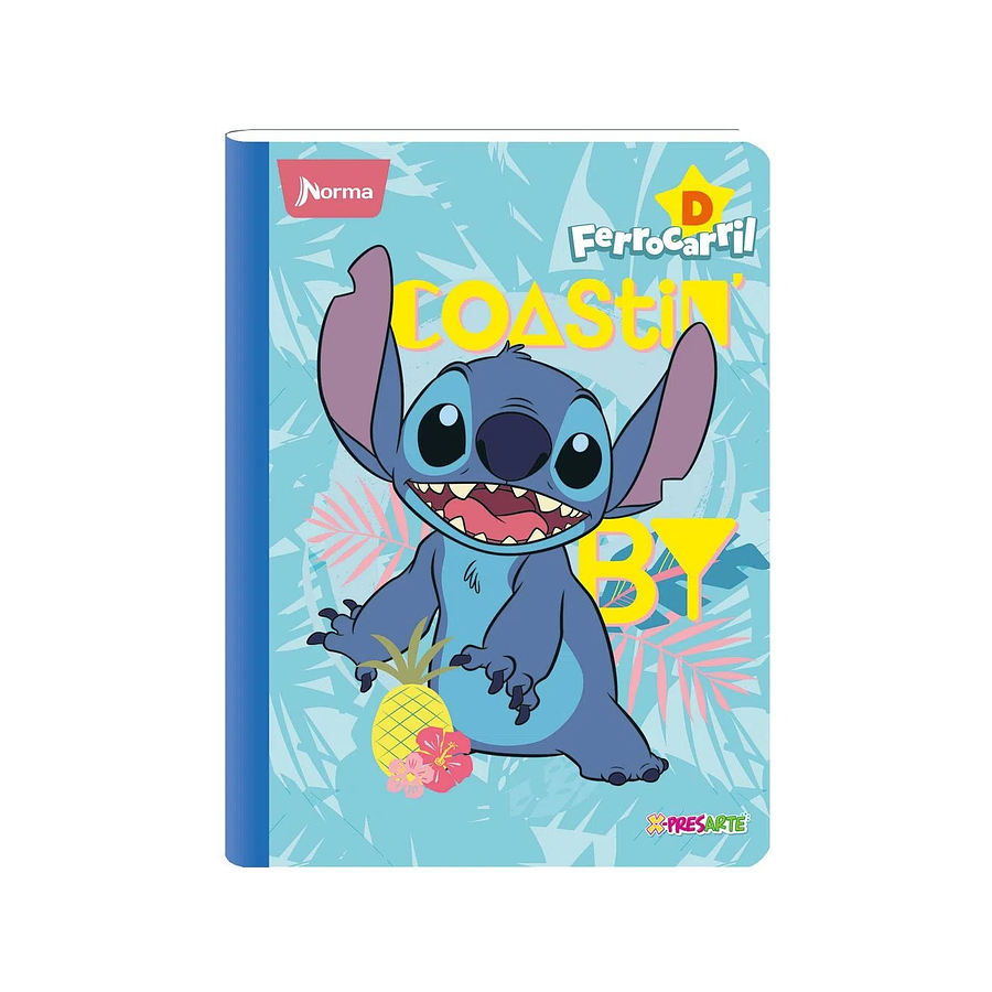 Cuaderno Cosido Norma Bebés Llorones / Stitch / Pony 100 Hojas Cuadritos B 2