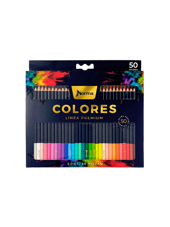 Colores Norma Premium X 50 Unidades 1