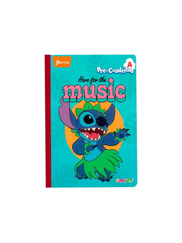 Cuaderno Cosido Norma 100 Hojas Pre-Cuadritos A 4