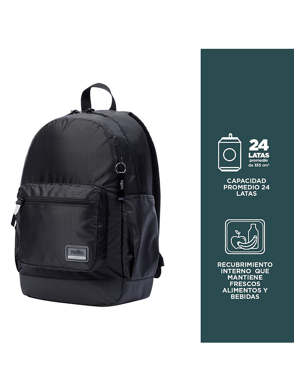 Morral Cool 2 Go Negro Totto  5