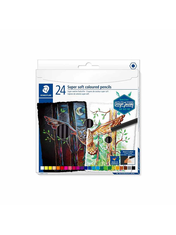 Colores Staedtler Súper Soft X 24 Unidades 1