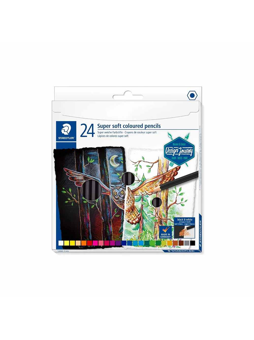 Colores Staedtler Súper Soft X 24 Unidades 1