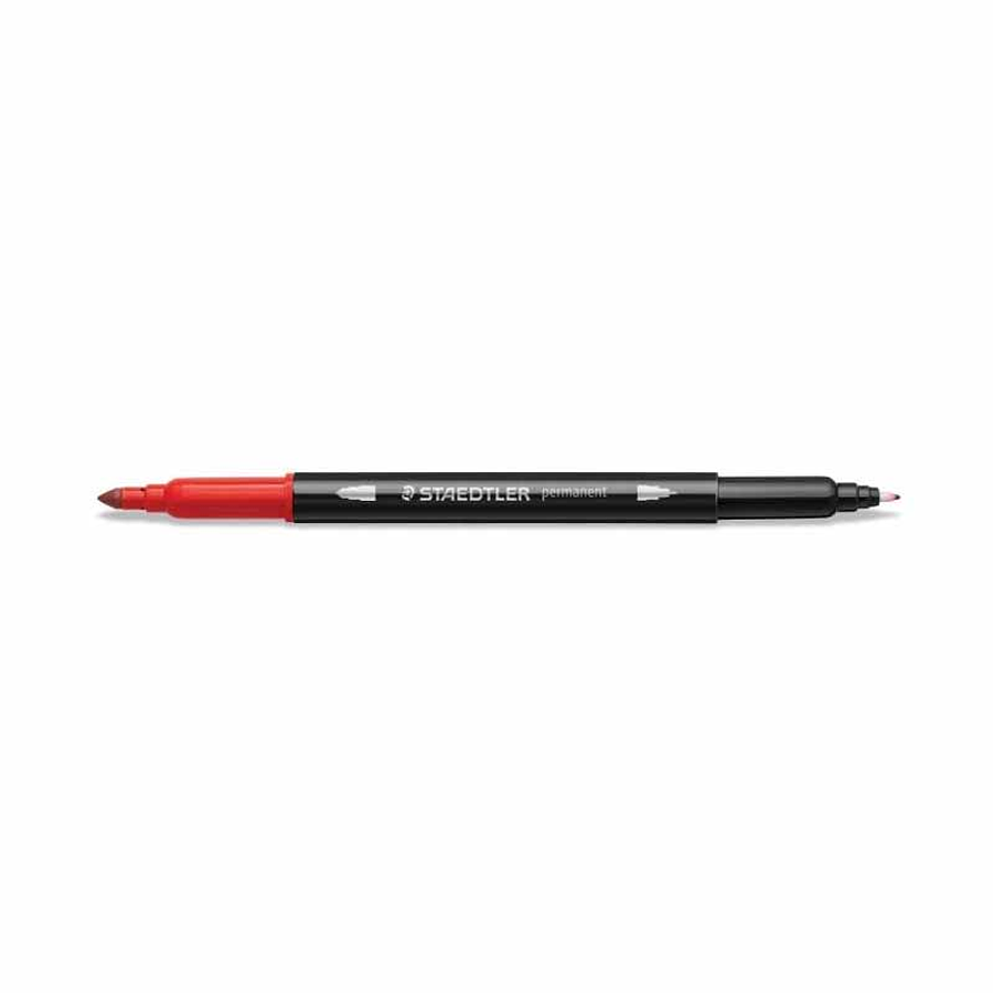 Marcadores Staedtler Permanentes Twin Tip X 18 Unidades 2