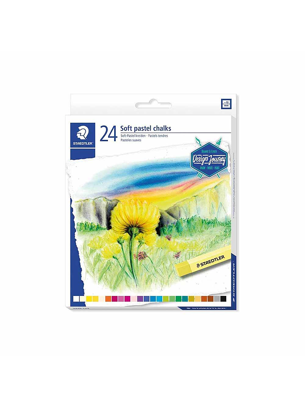 Tiza Karat Pastel Chalk X 24 Unidades 1
