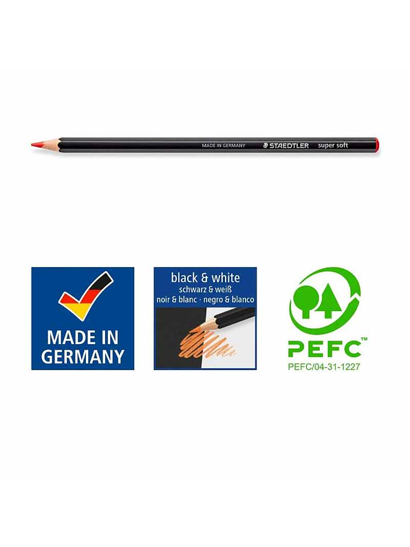 Colores Staedtler Súper Soft X 12 Unidades 3