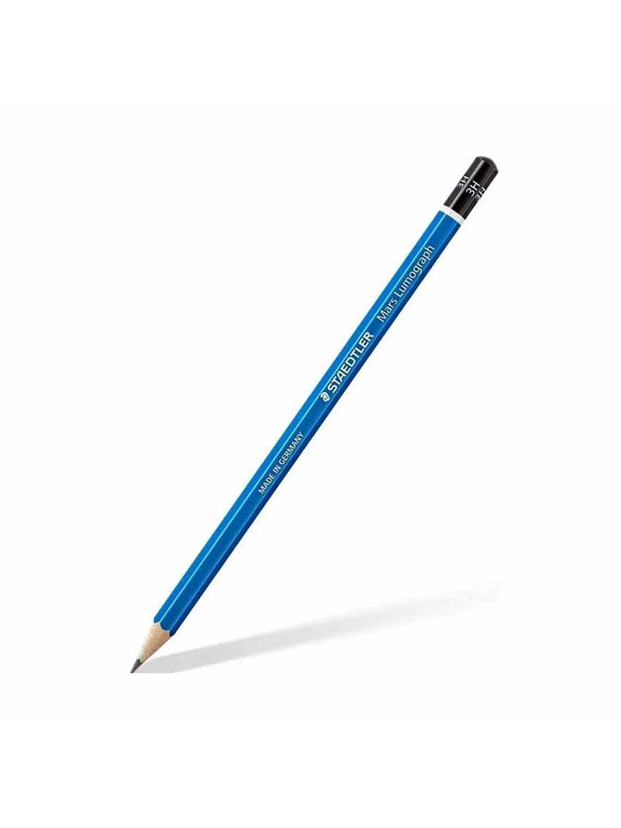 Lápiz Staedtler Mars Lumograph 3H 1