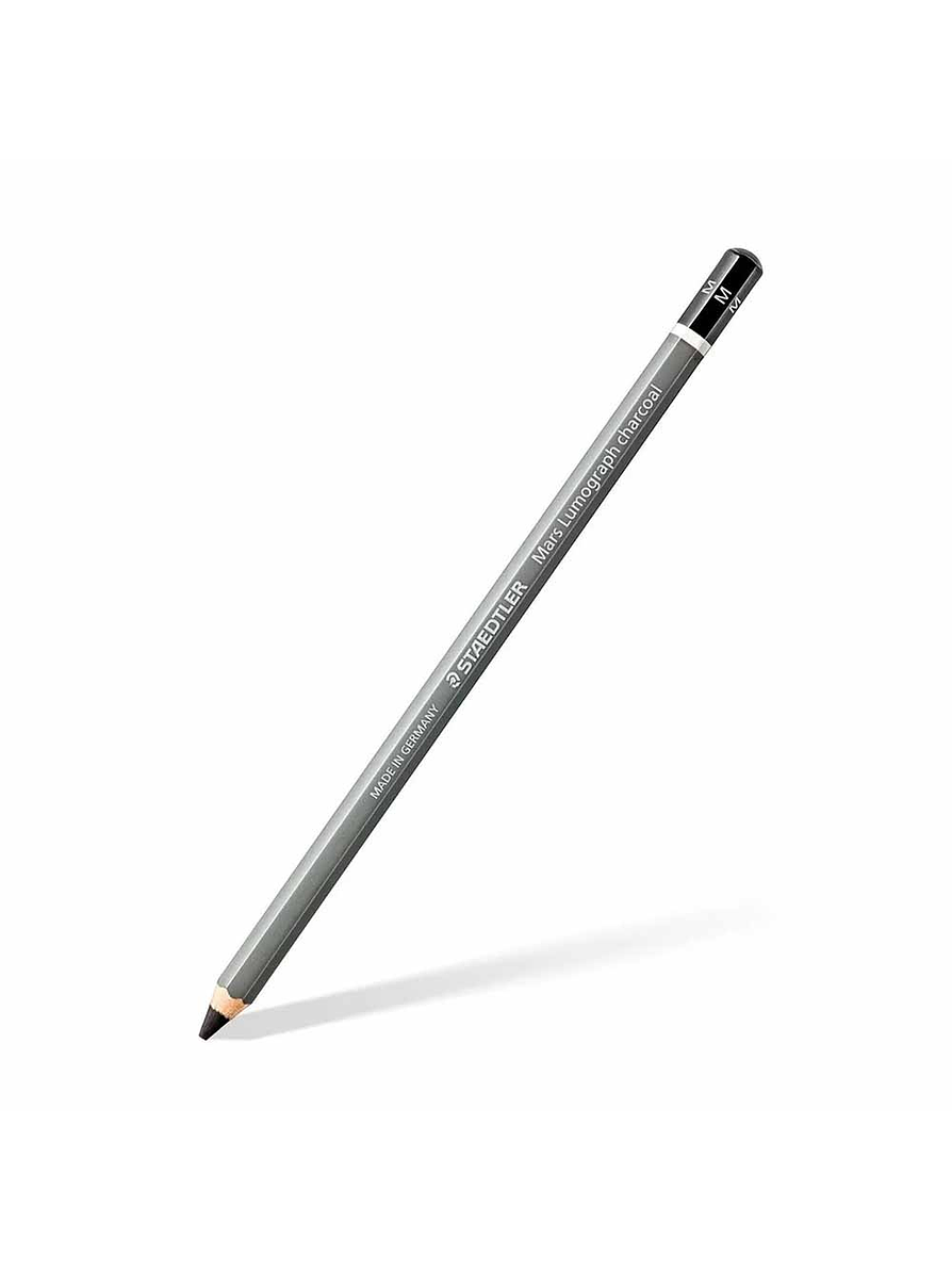 Lápiz Staedtler Mars Lumograph Carbón M  1