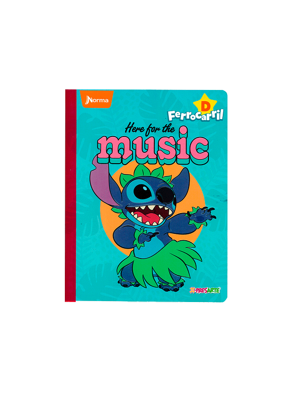 Cuaderno Cosido Norma 100 Hojas Regloncitos C 7