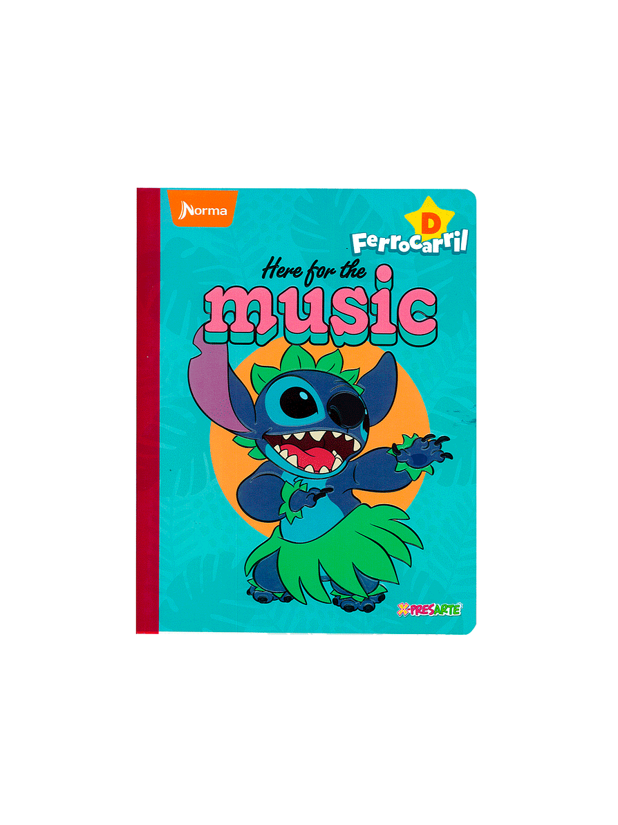 Cuaderno Cosido Norma 100 Hojas Regloncitos C 7