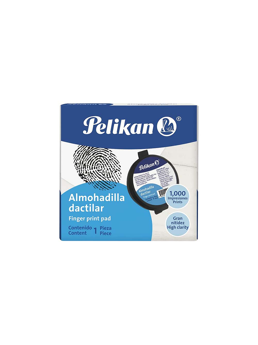 Almohadilla Dactilar Pelikan  1